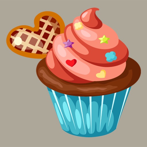 Delicious CupCakes Sweets stickers icon