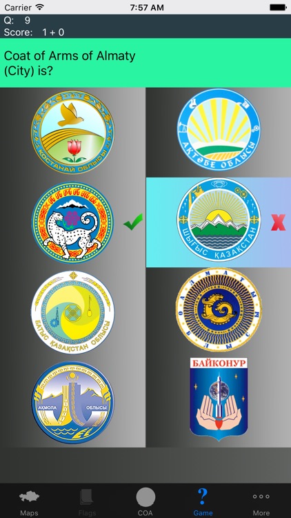 Kazakhstan Region Maps, Capitals and Emblems