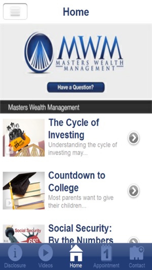 Masters Wealth Management(圖2)-速報App