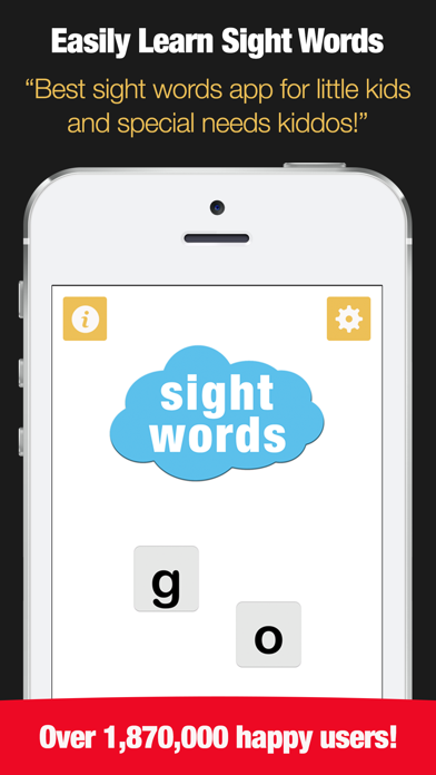 How to cancel & delete Sight Words by Little Speller from iphone & ipad 1