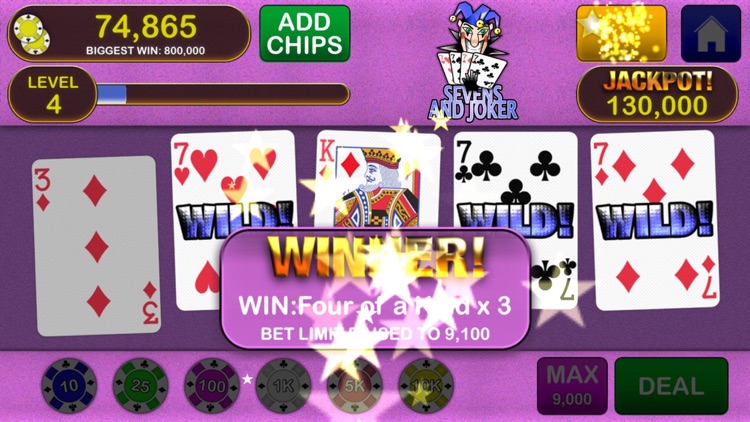 Video Poker Jackpot! - The original and best. screenshot-0