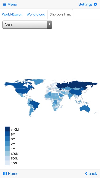 World atlas & world map MxGeo Pro screenshot-4