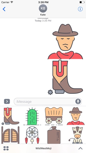 WildWestMoji - Western Cowboys Stickers(圖1)-速報App