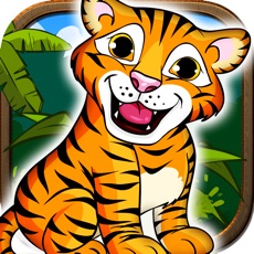 Activities of Baby Bengal Tiger Cub’s Fun Run in the Forest for Cool Kids and Youngsters