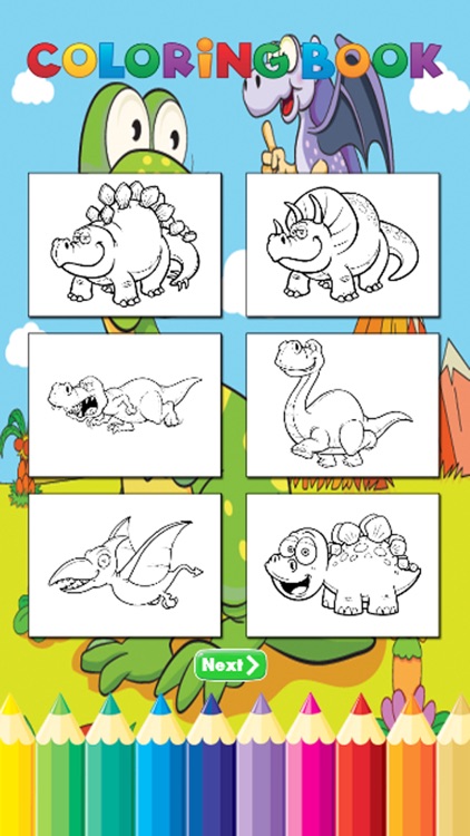 Dinosaur Farm Coloring Book - Activities for Kid