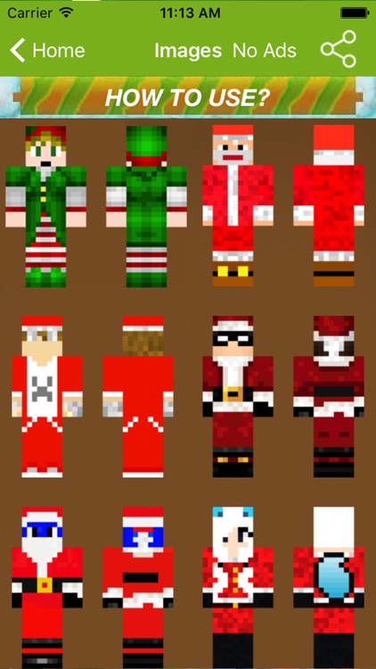Santa Claus Skins For Minecraft Pocket Edition PC