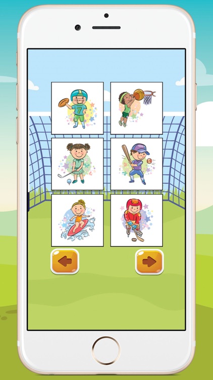 Kids Sport Coloring Book screenshot-4