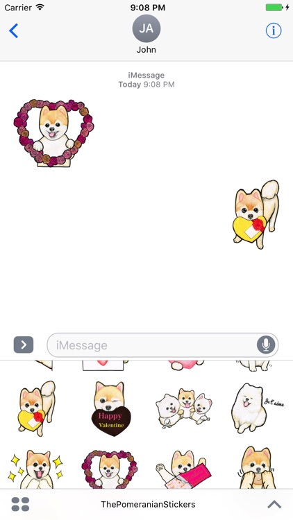 The Pomeranian Stickers