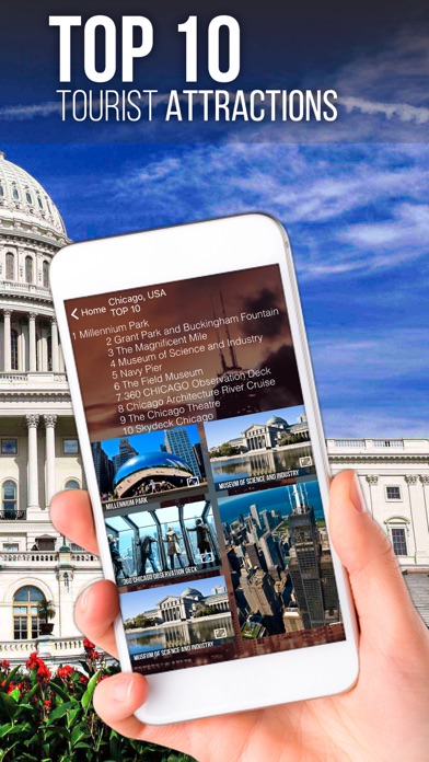 Washington DC Travel Guide and city map Free screenshot 2