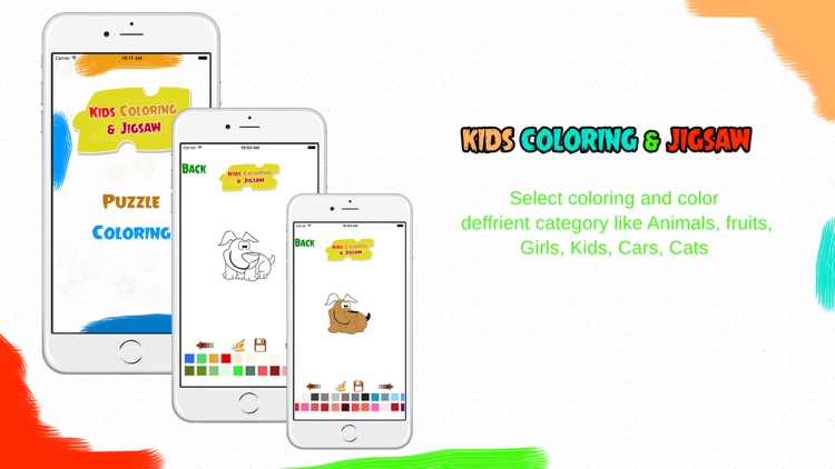 Kids Coloring & Jigsaw - Kids coloring and puzzle