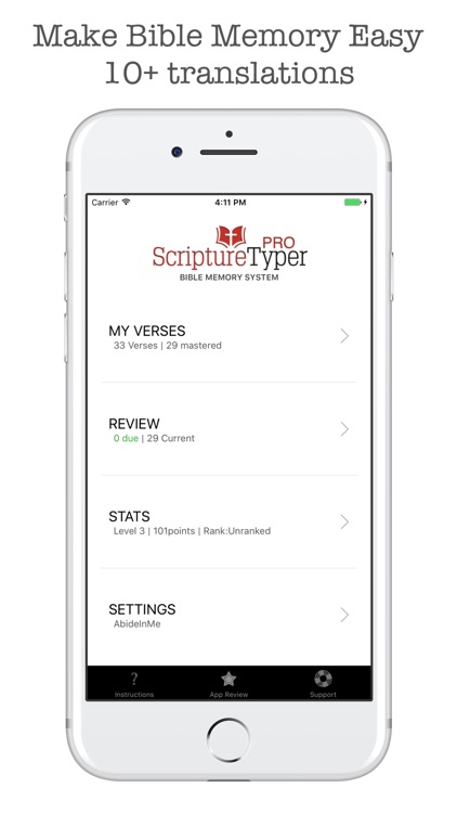 Bible Memory: Scripture Typer Memorization System
