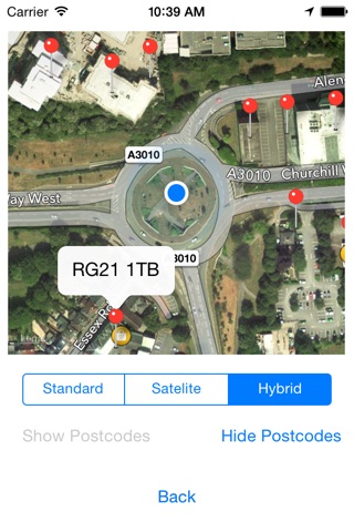 RG Postcode Finder screenshot 3