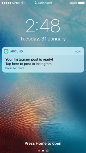 Around.io - Insta Push(圖1)-速報App