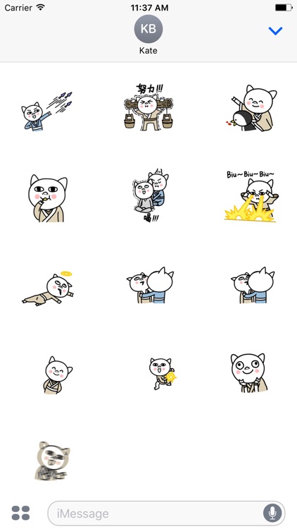 Animated The Pig-Knight Stickers For iMessage