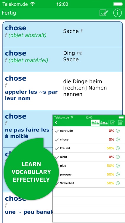 Dictionary French - German ADVANCED by PONS screenshot-4