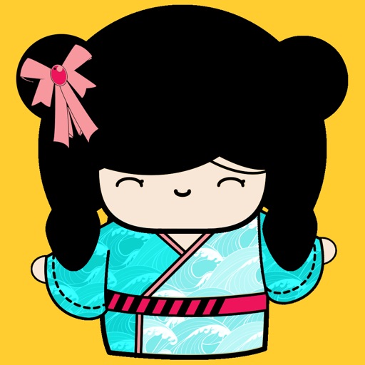 Kokeshi Animated Japanese Dolls icon