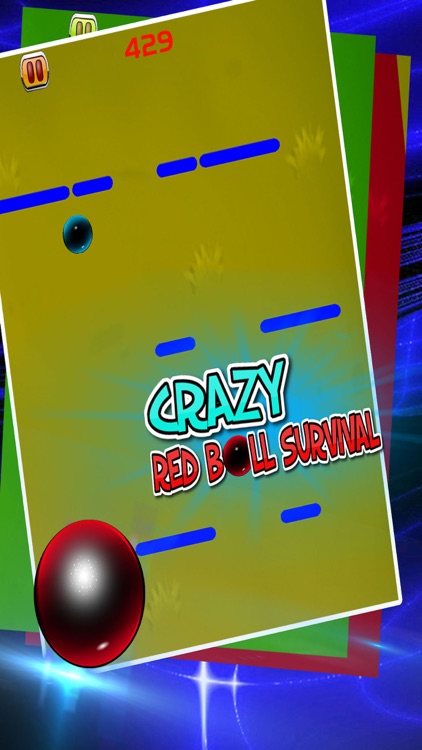 Crazy Red Ball Survival screenshot-3