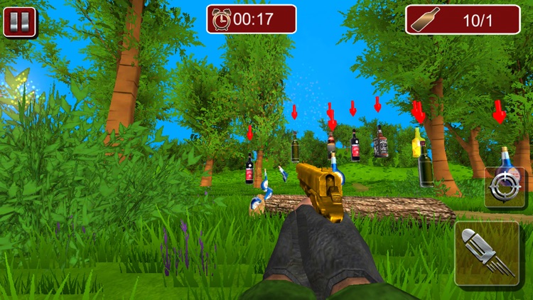 Bottles Shooting Pistol 2017 screenshot-3