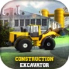 Real Construction Excavator 3D