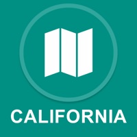 캘리포니아, 미국 : 오프라인 GPS 네비게이션