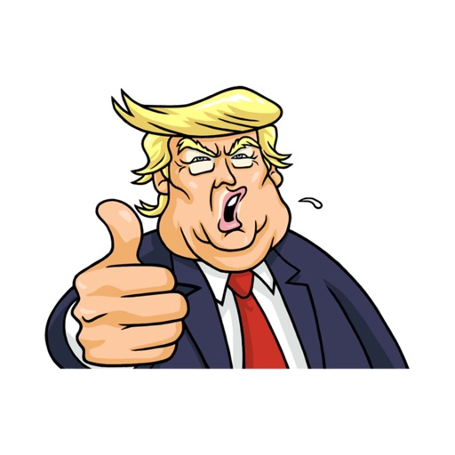 Trump Up stickers by doddis77 icon