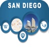 San Diego CA USA City Offline Map Navigation EGATE