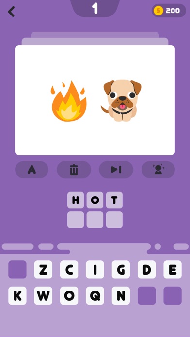 Moji Trivia - Guess The Emoji Free Emoticon Gameのおすすめ画像1