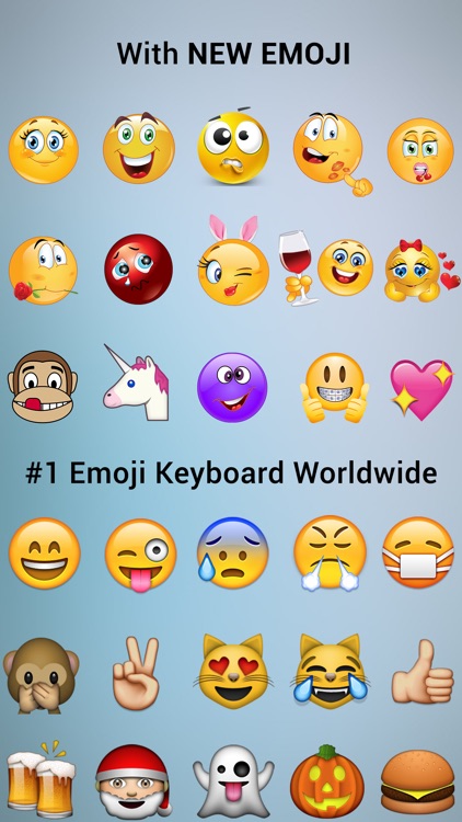 New Emoji Keyboard - Extra Emoticons Art