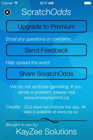ScratchOdds: OLG Scratch Tickets screenshot 4