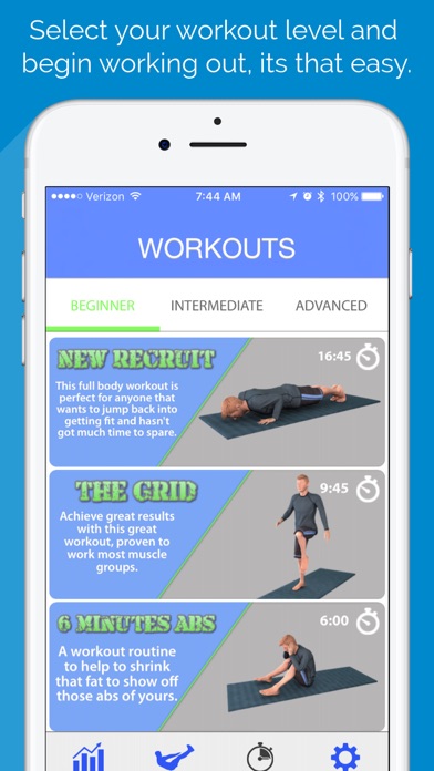 Home Fitness - Bodyweight Training Challengeのおすすめ画像1