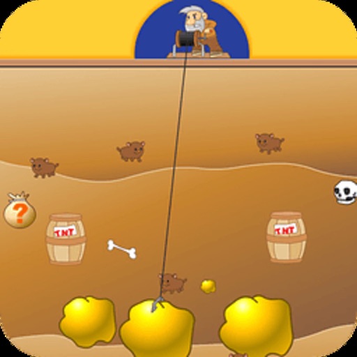 Gold Miner Classic：a free puzzle games Icon