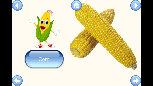 Vegetable Words Baby Learning English Flash Cards(圖4)-速報App