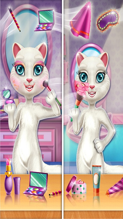 Kitty Fashion Party: Games for Kids