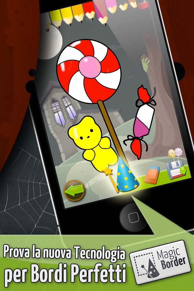 Halloween - Coloring Puzzles for Kids Full Version screenshot 4