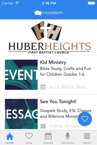 Huber Heights First Baptist screenshot 2