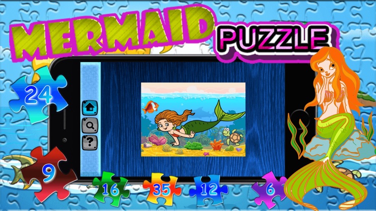 Mermaid Jigsaw Collection Learning For Kids screenshot-4