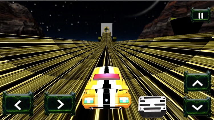 Space Car Stunt 2018