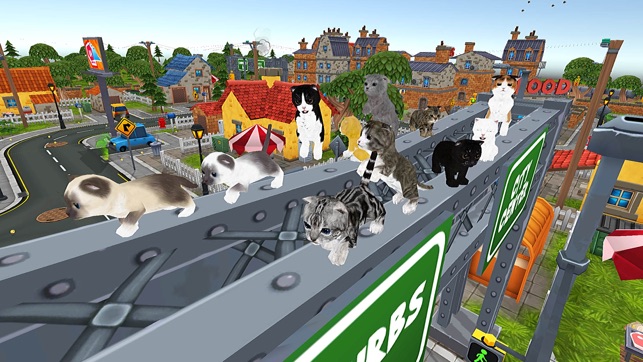 小貓貓寵物的3D工藝 : 貓VS狗模擬器(圖5)-速報App