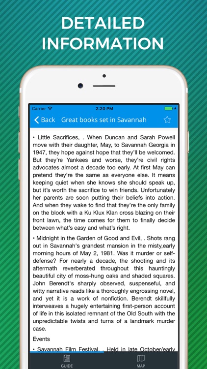 Savannah Travel Guide with Offline Street Map screenshot-3