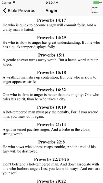 Bible Proverbs