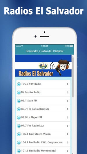 Radios de El Salvador Online: Emisoras e