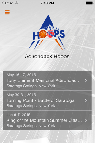 Adirondack Hoops - náhled