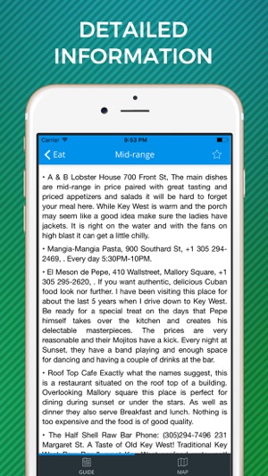 Key West Travel Guide with Offline Street Map(圖4)-速報App