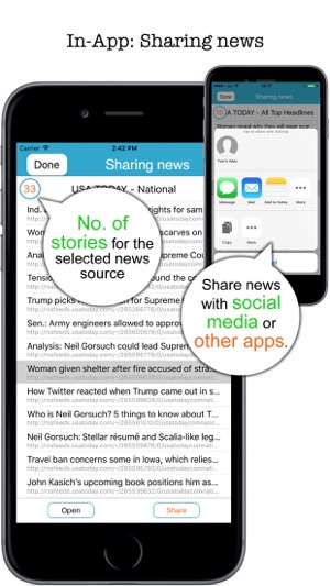 AllNews - Scrolling multiple RSS feeds(圖5)-速報App