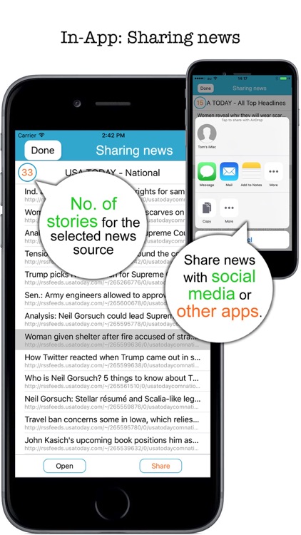 AllNews - Scrolling multiple RSS feeds screenshot-4