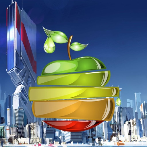 A Glass Apple Destroys The City Blocks