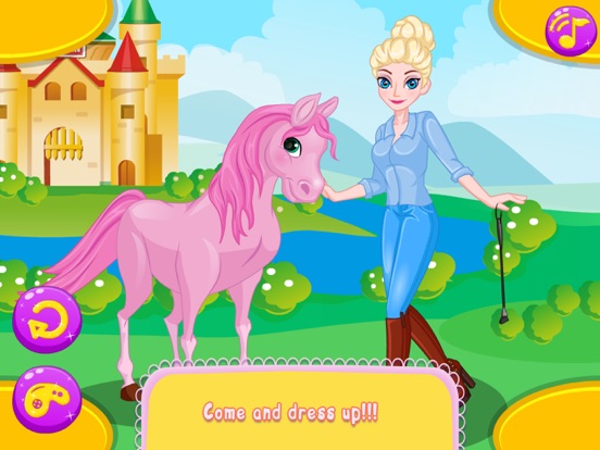 Queen Elsa And Her Horse Girl Gamesのおすすめ画像5