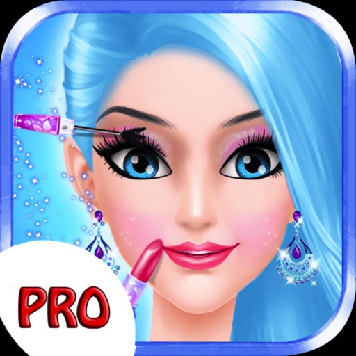 Ice Princess makeup salon : dress-up Parlor Icon