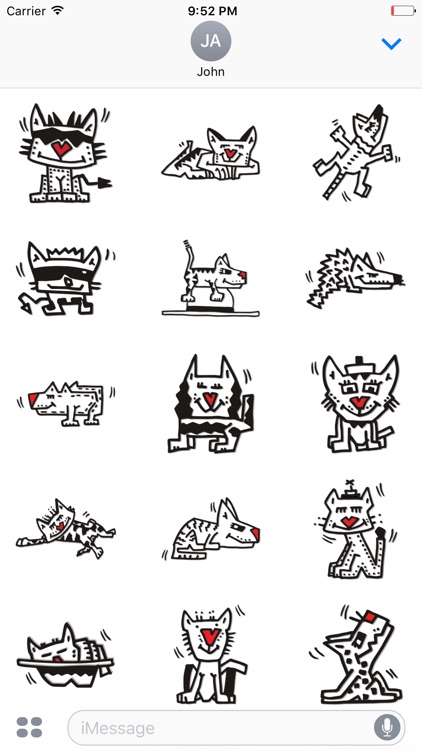 Cat-alog by Herman - Funny Pop Art Stickers