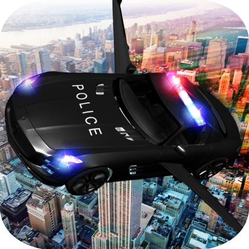 Flying Car Game - Future Police Chase 3D iOS App